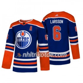 Edmonton Oilers Trikot Adam Larsson 6 Adidas Alternate 2018-19 Authentic - Herren